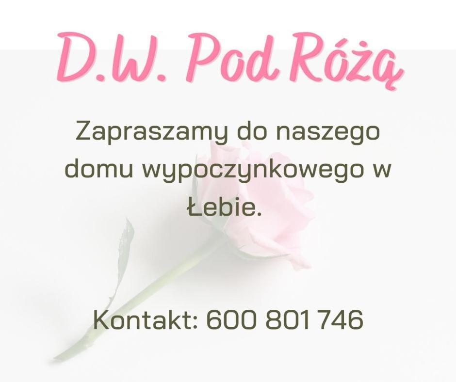Pod Roza Bed & Breakfast Леба Екстериор снимка